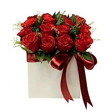 Seramik gül aranjmanı