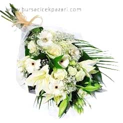 Buket beyazım