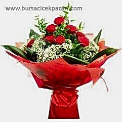 Buket kırmızım